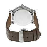 Buy Shop Tissot T Classic Bridgeport Silver Dial Brown Leather Strap Watch For Men - T097.410.16.038.00 USA Online