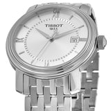 Buy Shop Tissot T Classic Bridgeport Silver Dial Silver Mesh Bracelet Watch For Men - T097.410.11.038.00 USA Online