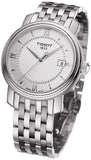 Buy Shop Tissot T Classic Bridgeport Silver Dial Silver Mesh Bracelet Watch For Men - T097.410.11.038.00 USA Online