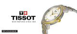 Buy Shop Tissot T Classic Bridgeport Silver Dial Two Tone Mesh Bracelet Watch For Men - T097.410.22.038.00 USA Online