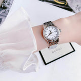 Buy Shop Tissot T Classic Carson Automatic White Dial Silver Steel Strap Watch For Women - T085.207.11.011.00 USA Online