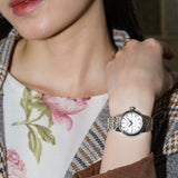 Buy Shop Tissot T Classic Carson Automatic White Dial Silver Steel Strap Watch For Women - T085.207.11.011.00 USA Online