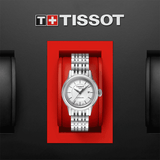 Buy Shop Tissot T Classic Carson Automatic White Dial Silver Steel Strap Watch For Women - T085.207.11.011.00 USA Online