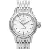Buy Shop Tissot T Classic Carson Automatic White Dial Silver Steel Strap Watch For Women - T085.207.11.011.00 USA Online