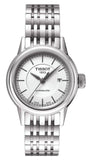 Buy Shop Tissot T Classic Carson Automatic White Dial Silver Steel Strap Watch For Women - T085.207.11.011.00 USA Online