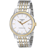 Buy Shop Tissot T Classic Carson Automatic White Dial Two Tone Steel Strap Watch for Men - T085.407.22.011.00 USA Online