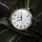 Buy Shop Tissot T Classic Carson Powermatic 80 White Dial Brown Leather Strap Watch for Men - T085.407.36.013.00 USA Online