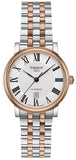 Buy Shop Tissot T Classic Carson Premium 30 White Dial Two Tone Steel Strap Watch for Women - T122.207.22.033.00 USA Online