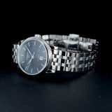 Buy Shop Tissot T Classic Carson Premium Automatic Lady Black Dial Silver Steel Strap Watch for Women - T122.207.11.051.00 USA Online