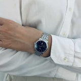 Buy Shop Tissot T Classic Carson Premium Automatic Lady Black Dial Silver Steel Strap Watch for Women - T122.207.11.051.00 USA Online