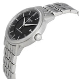 Buy Shop Tissot T Classic Carson Premium Automatic Lady Black Dial Silver Steel Strap Watch for Women - T122.207.11.051.00 USA Online