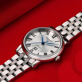 Buy Shop Tissot T Classic Carson Premium Automatic Lady Silver Dial Silver Steel Strap Watch for Women - T122.207.11.033.00 USA Online