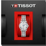 Buy Shop Tissot T Classic Carson Premium Automatic Lady Silver Dial Silver Steel Strap Watch for Women - T122.207.11.033.00 USA Online