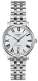 Buy Shop Tissot T Classic Carson Premium Automatic Lady Silver Dial Silver Steel Strap Watch for Women - T122.207.11.033.00 USA Online