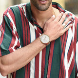 Buy Shop Tissot T Classic Carson Premium Automatic White Dial Rose Gold Steel Strap Watch for Men - T122.407.33.031.00 USA Online