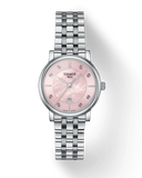 Buy Shop Tissot T Classic Carson Premium Pink Dial Silver Steel Strap Watch for Women - T122.210.11.159.00 USA Online