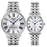 Buy Shop Tissot T Classic Carson Premium Powermatic 80 Silver Dial Silver Steel Strap Watch For Men - T122.407.11.033.00 USA Online