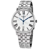 Buy Shop Tissot T Classic Carson Premium Powermatic 80 Silver Dial Silver Steel Strap Watch For Men - T122.407.11.033.00 USA Online