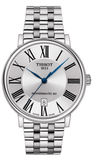 Buy Shop Tissot T Classic Carson Premium Powermatic 80 Silver Dial Silver Steel Strap Watch For Men - T122.407.11.033.00 USA Online