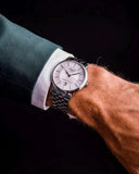 Buy Shop Tissot T Classic Carson Premium Powermatic 80 White Dial Silver Steel Strap Watch For Men - T122.407.11.031.00 USA Online