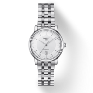 Buy Shop Tissot T Classic Carson Premium Silver Dial Silver Steel Strap Watch for Women - T122.207.11.031.00 USA Online