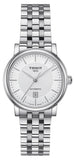 Buy Shop Tissot T Classic Carson Premium Silver Dial Silver Steel Strap Watch for Women - T122.207.11.031.00 USA Online