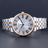 Buy Shop Tissot T Classic Carson Premium Silver Dial Two Tone Steel Strap Watch For Men - T122.410.22.033.00 USA Online