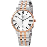 Buy Shop Tissot T Classic Carson Premium Silver Dial Two Tone Steel Strap Watch For Men - T122.410.22.033.00 USA Online