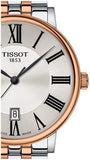 Buy Shop Tissot T Classic Carson Premium Silver Dial Two Tone Steel Strap Watch For Men - T122.410.22.033.00 USA Online