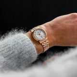 Buy Shop Tissot T Classic Carson Premium White Dial Rose Gold Steel Strap Watch for Women - T122.207.33.031.00 USA Online