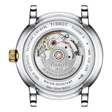 Buy Shop Tissot T Classic Carson Premium White Dial Two Tone Steel Strap Watch for Women - T122.207.22.031.00 USA Online
