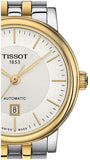 Buy Shop Tissot T Classic Carson Premium White Dial Two Tone Steel Strap Watch for Women - T122.207.22.031.00 USA Online