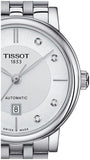 Buy Shop Tissot T Classic Carson Premium White Diamonds Dial Silver Steel Strap Watch for Women - T1222071103600 USA Online