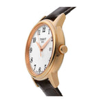 Buy Shop Tissot T Classic Carson Quartz White Dial Brown Leather Strap Watch for Men - T085.410.36.012.00 USA Online