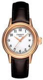 Buy Shop Tissot T Classic Carson Quartz White Dial Brown Leather Strap Watch for Men - T085.410.36.012.00 USA Online