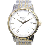 Buy Shop Tissot T Classic Carson Quartz White Dial Two Tone Steel Strap Watch for Men - T085.410.22.011.00 USA Online