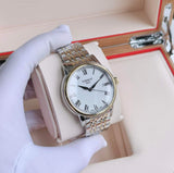 Buy Shop Tissot T Classic Carson Quartz White Dial Two Tone Steel Strap Watch for Men - T085.410.22.013.00 USA Online