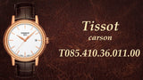 Buy Shop Tissot T Classic Carson Steel Quartz Watch For Men - T085.410.36.011.00 USA Online