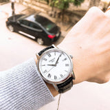 Buy Shop Tissot T Classic Carson White Dial Black Leather Strap Watch for Men - T085.410.16.013.00 USA Online