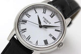 Buy Shop Tissot T Classic Carson White Dial Black Leather Strap Watch for Men - T085.410.16.013.00 USA Online