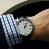 Buy Shop Tissot T Classic Carson White Dial Black Leather Strap Watch for Men - T085.410.16.013.00 USA Online