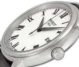 Buy Shop Tissot T Classic Carson White Dial Black Leather Strap Watch for Men - T085.410.16.013.00 USA Online