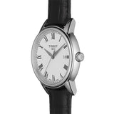 Buy Shop Tissot T Classic Carson White Dial Black Leather Strap Watch for Men - T085.410.16.013.00 USA Online