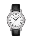 Buy Shop Tissot T Classic Carson White Dial Black Leather Strap Watch for Men - T085.410.16.013.00 USA Online