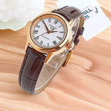 Buy Shop Tissot T Classic Carson White Dial Brown Leather Strap Watch For Women - T085.207.36.013.00 USA Online