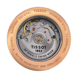 Buy Shop Tissot T Classic Carson White Dial Brown Leather Strap Watch For Women - T085.207.36.013.00 USA Online