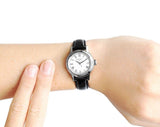 Buy Shop Tissot T Classic Carson White Dial Brown Leather Strap Watch For Women - T085.210.16.013.00 USA Online