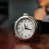 Buy Shop Tissot T Classic Carson White Dial Brown Leather Strap Watch For Women - T085.210.16.013.00 USA Online