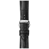 Buy Shop Tissot T Classic Chemin Des Tourelles Chronograph Black Dial Black Leather Strap Watch For Men - T099.427.16.058.00 USA Online