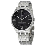 Buy Shop Tissot T Classic Chemin Des Tourelles Chronometer Black Dial Silver Steel Strap Watch For Men - T099.408.11.058.00 USA Online